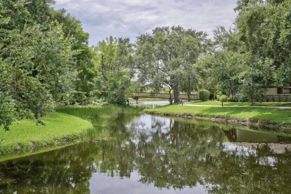 Beautiful Walking Paths and Access Bridge to PGA