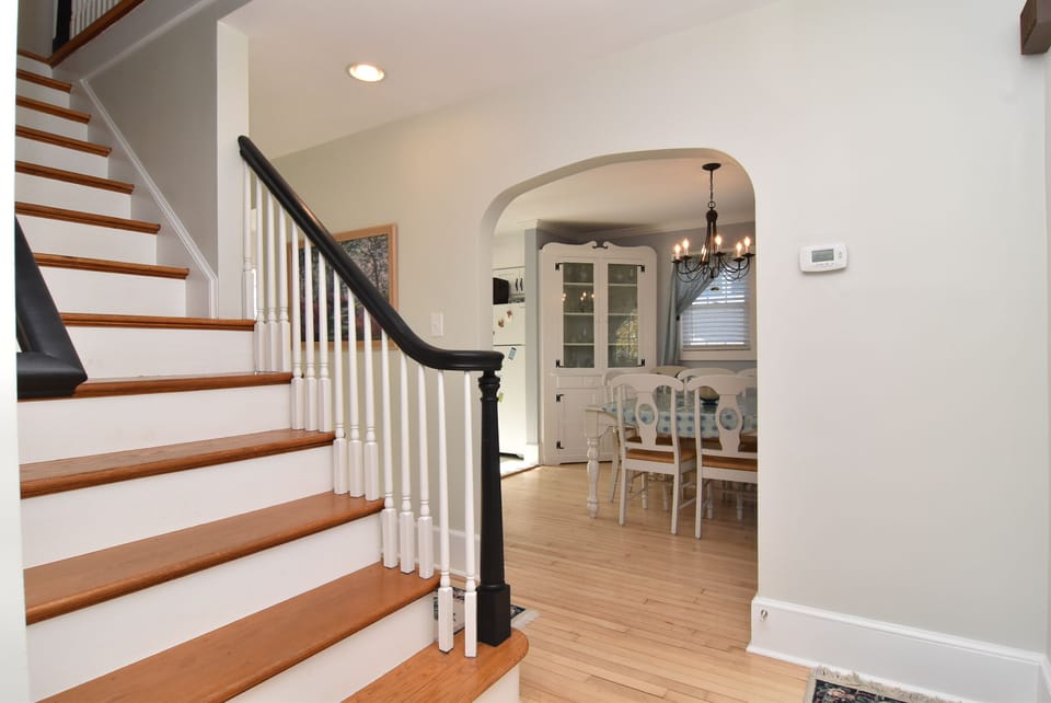 Stairway leading up to bedrooms!