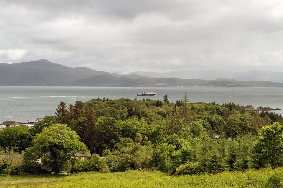 View from Lodge- Sound of Sleat