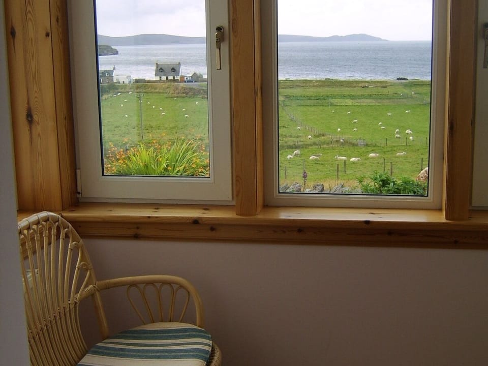 View from sun porch - Top House