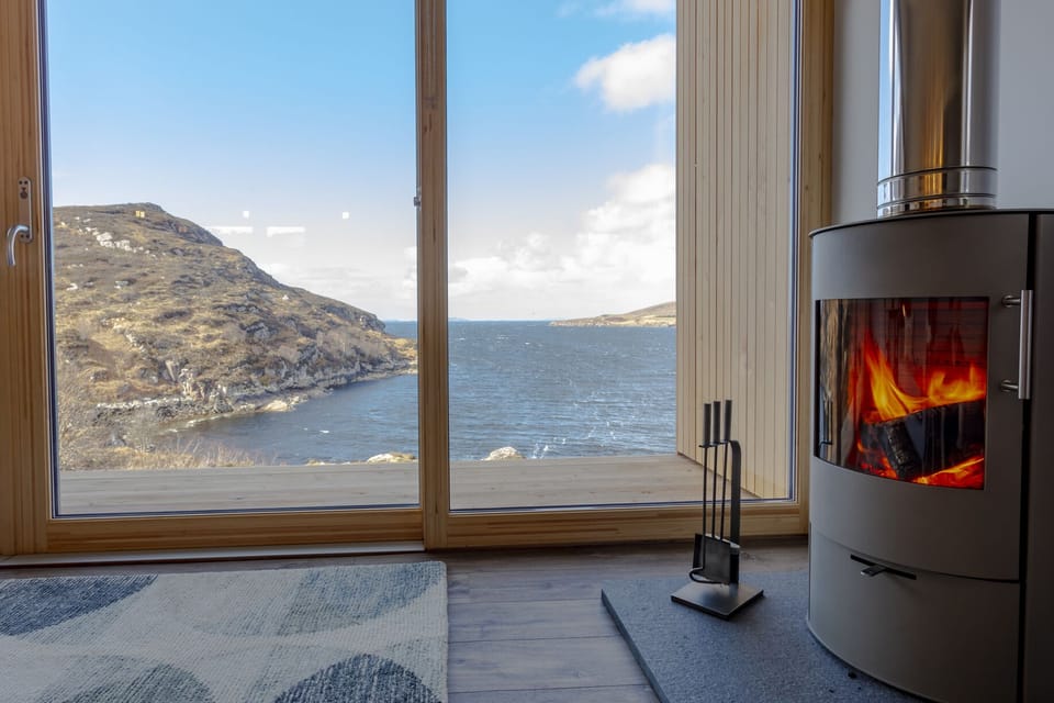 Cosy wood-burning stove