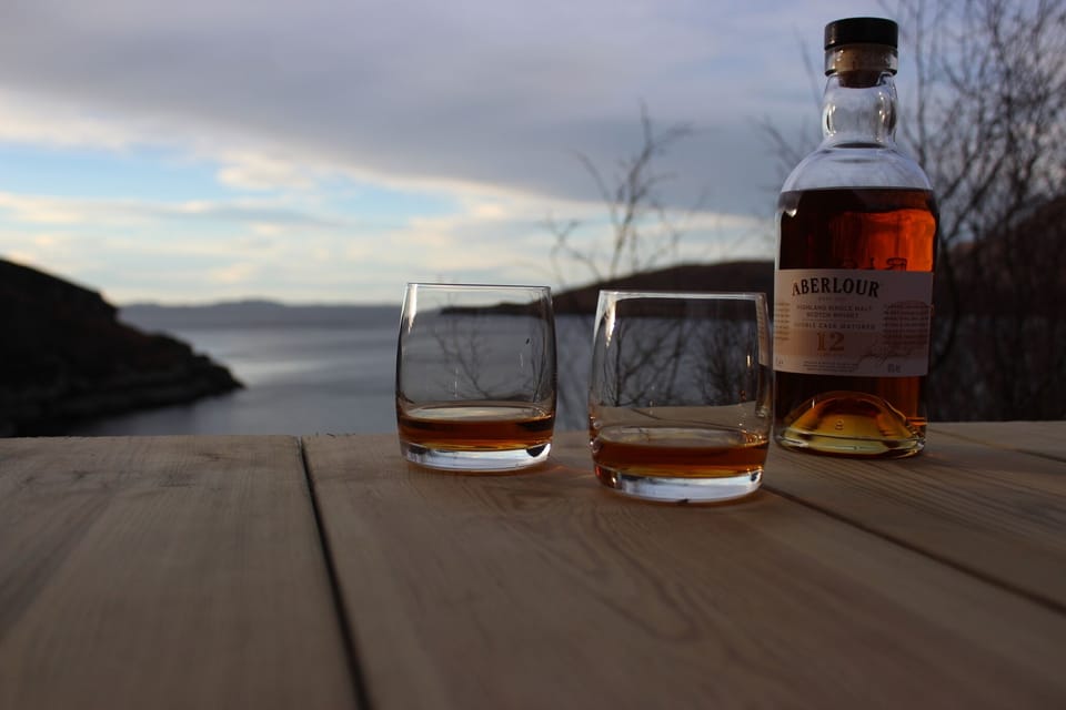 Savour the views with a dram of whisky
