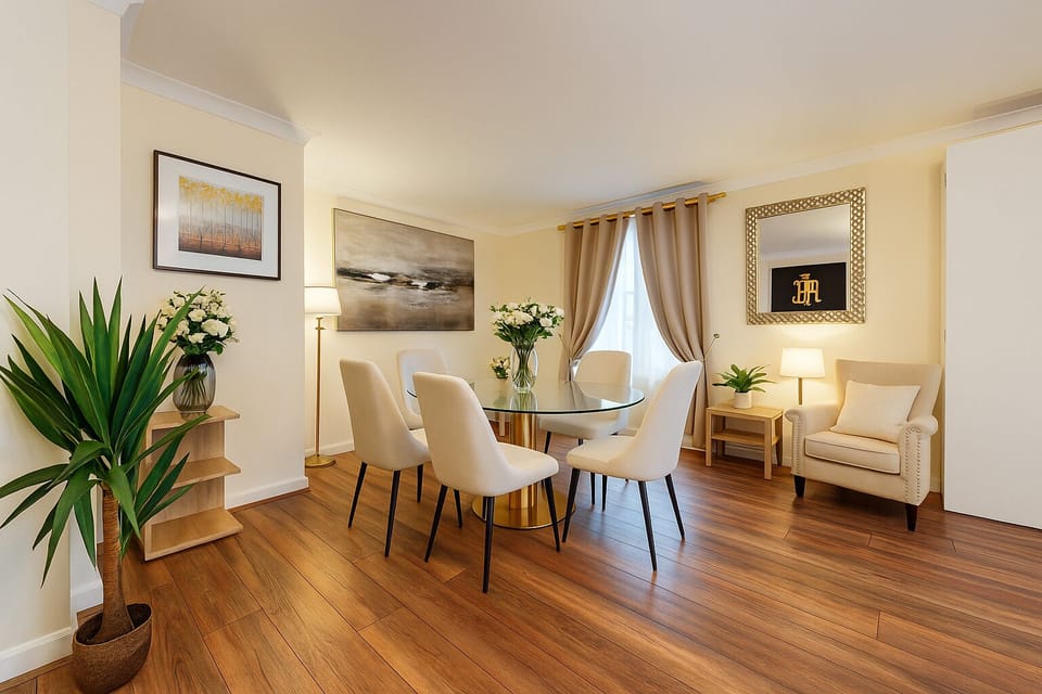 Dining area for relaxed meals at home