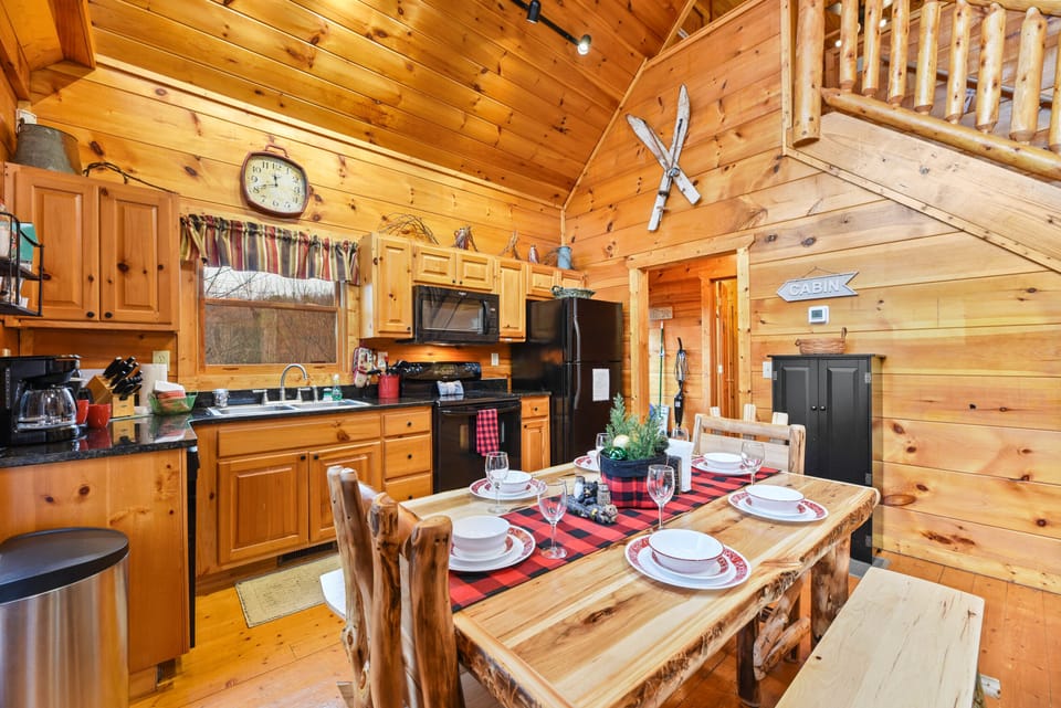 Fully furnished kitchen