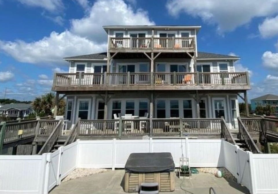 Three of five bedrooms have a magnificent ocean view
