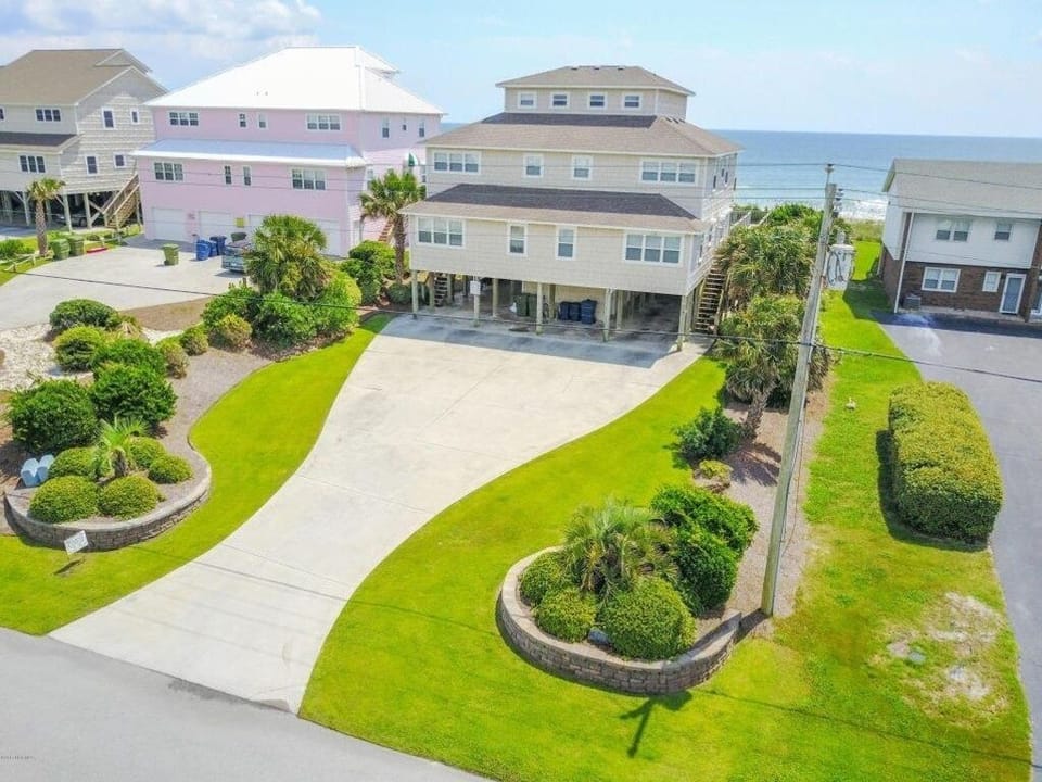 Covered parking for 2 vehicles plus extended drive way for more or a boat