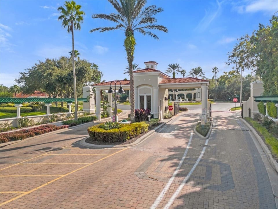 Security main gate, where guests first report. 