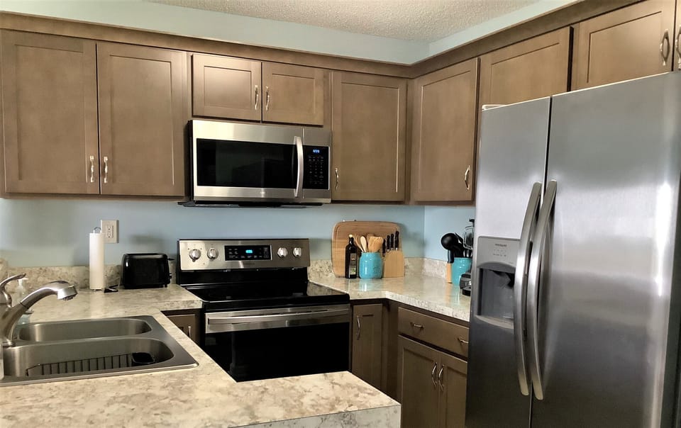 Fully equipped kitchen