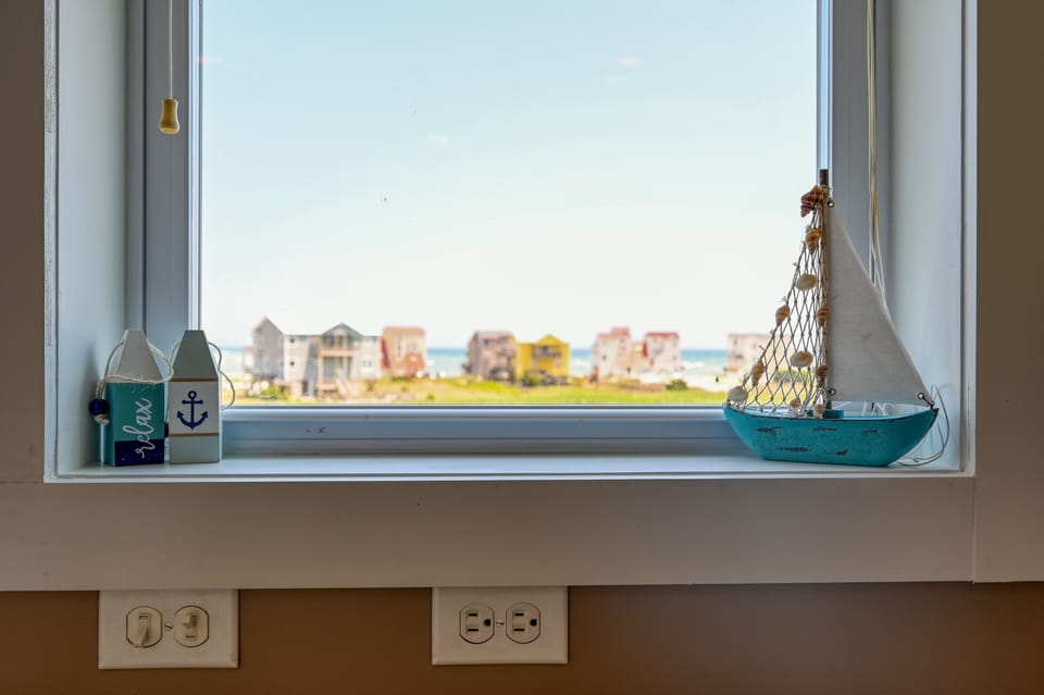 View from kitchen window