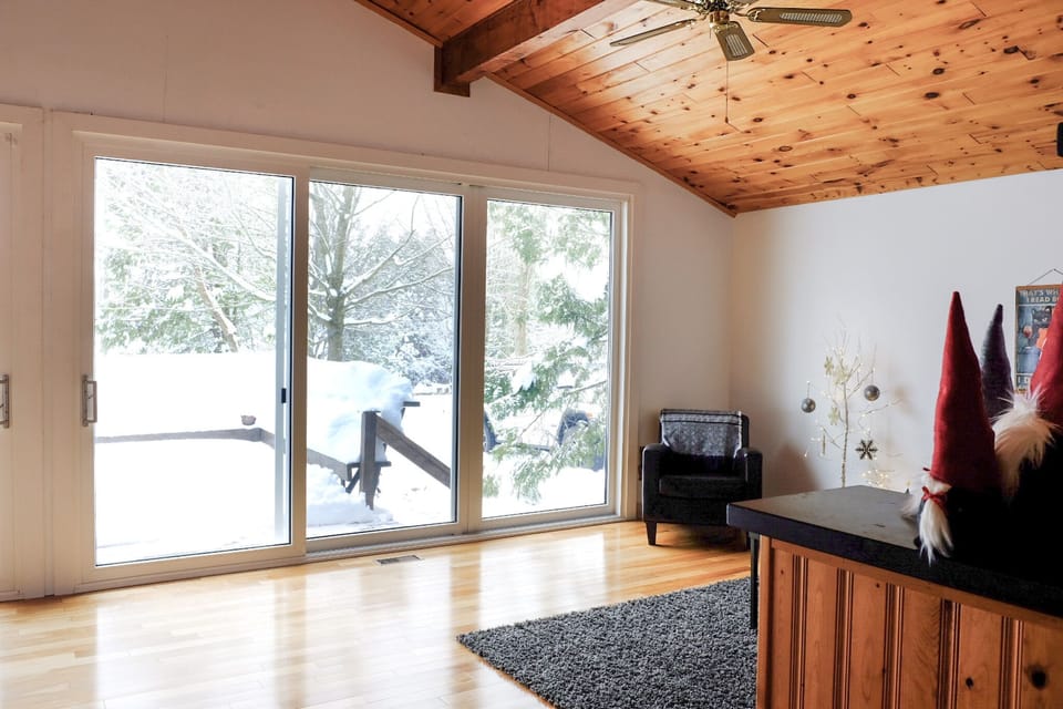 View from living room