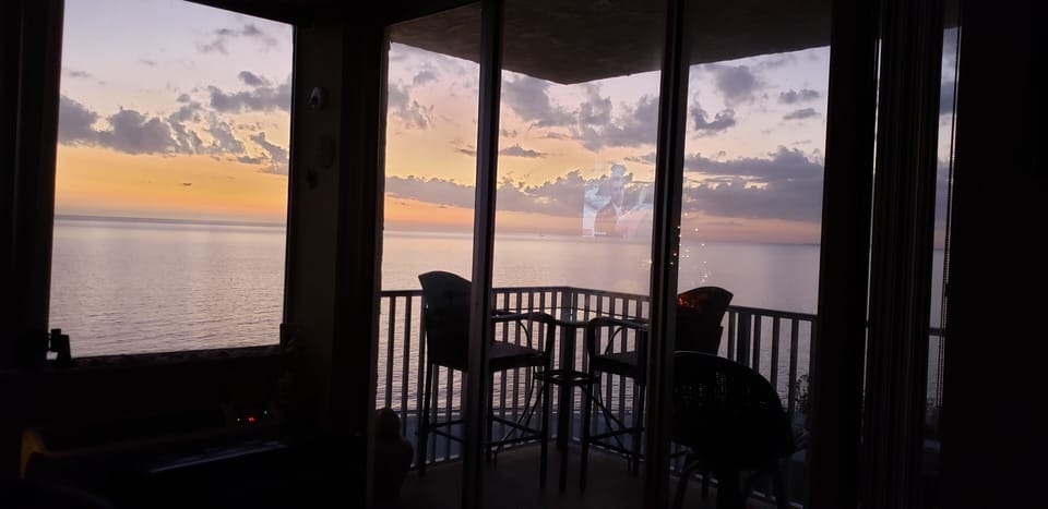 Balcony sunsets