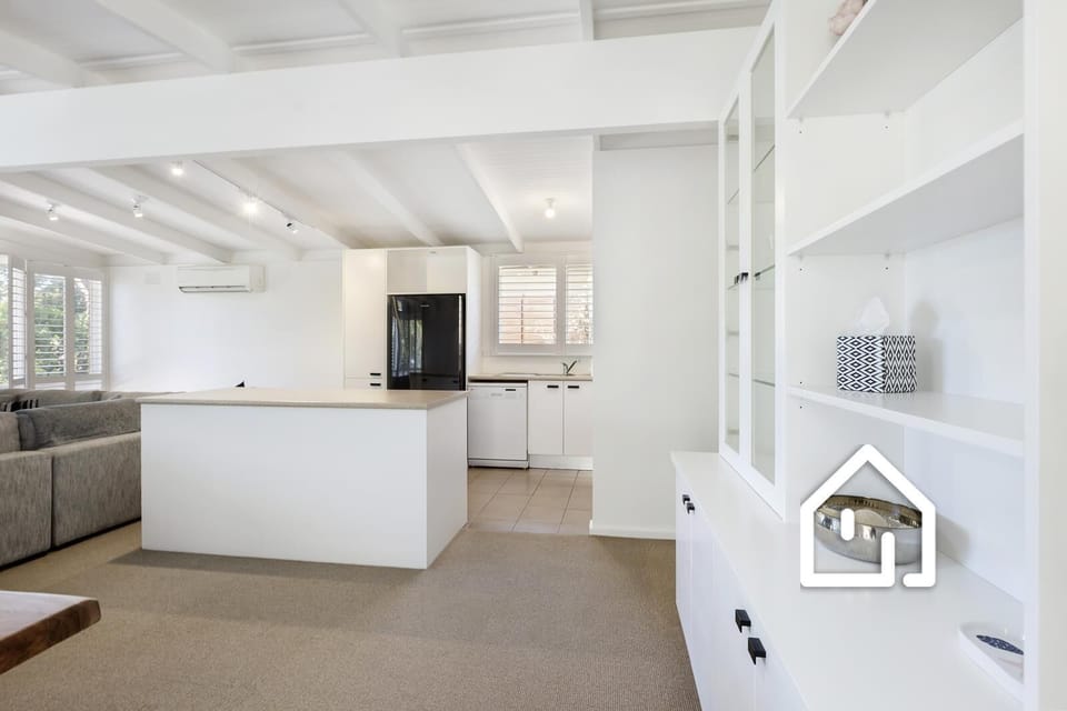 Crisp white impeccably clean interiors