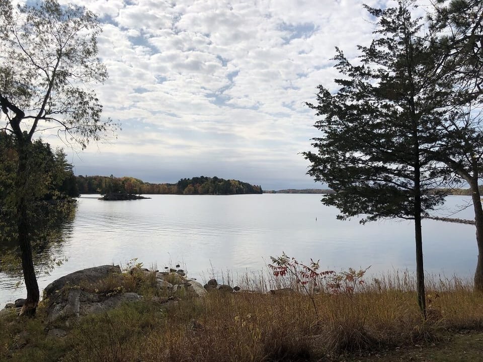 Great views down the lake!