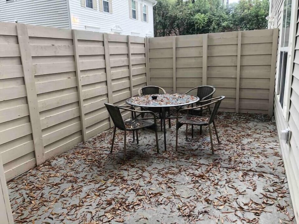 Private Patio area