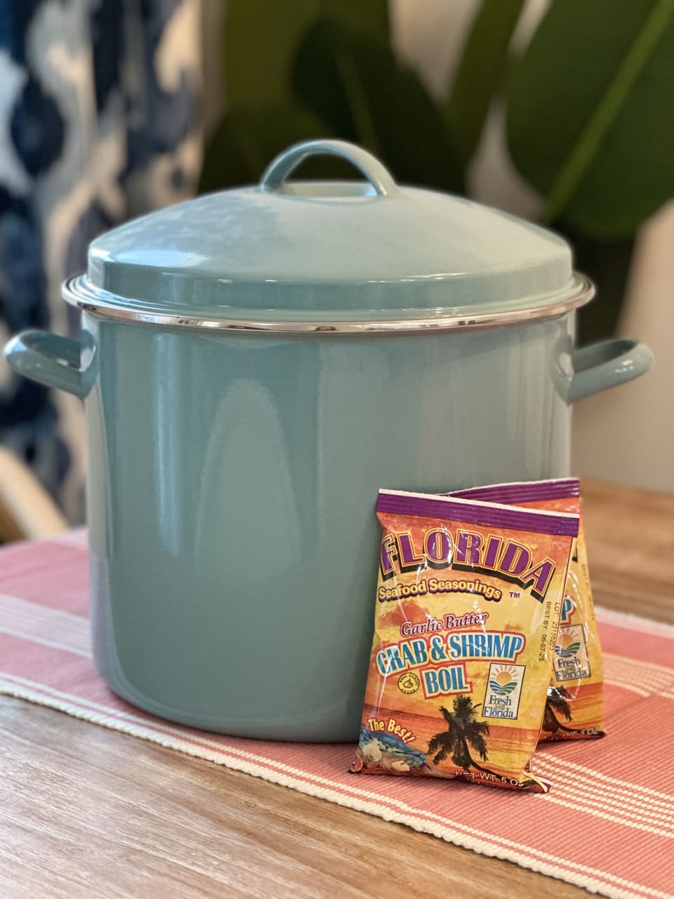 Huge stock pot- grab some fresh seafood and do a low country boil! 