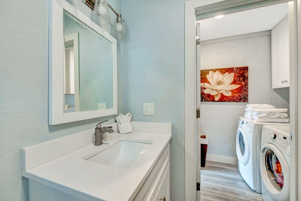 Laundry off the Ensuite Bathroom