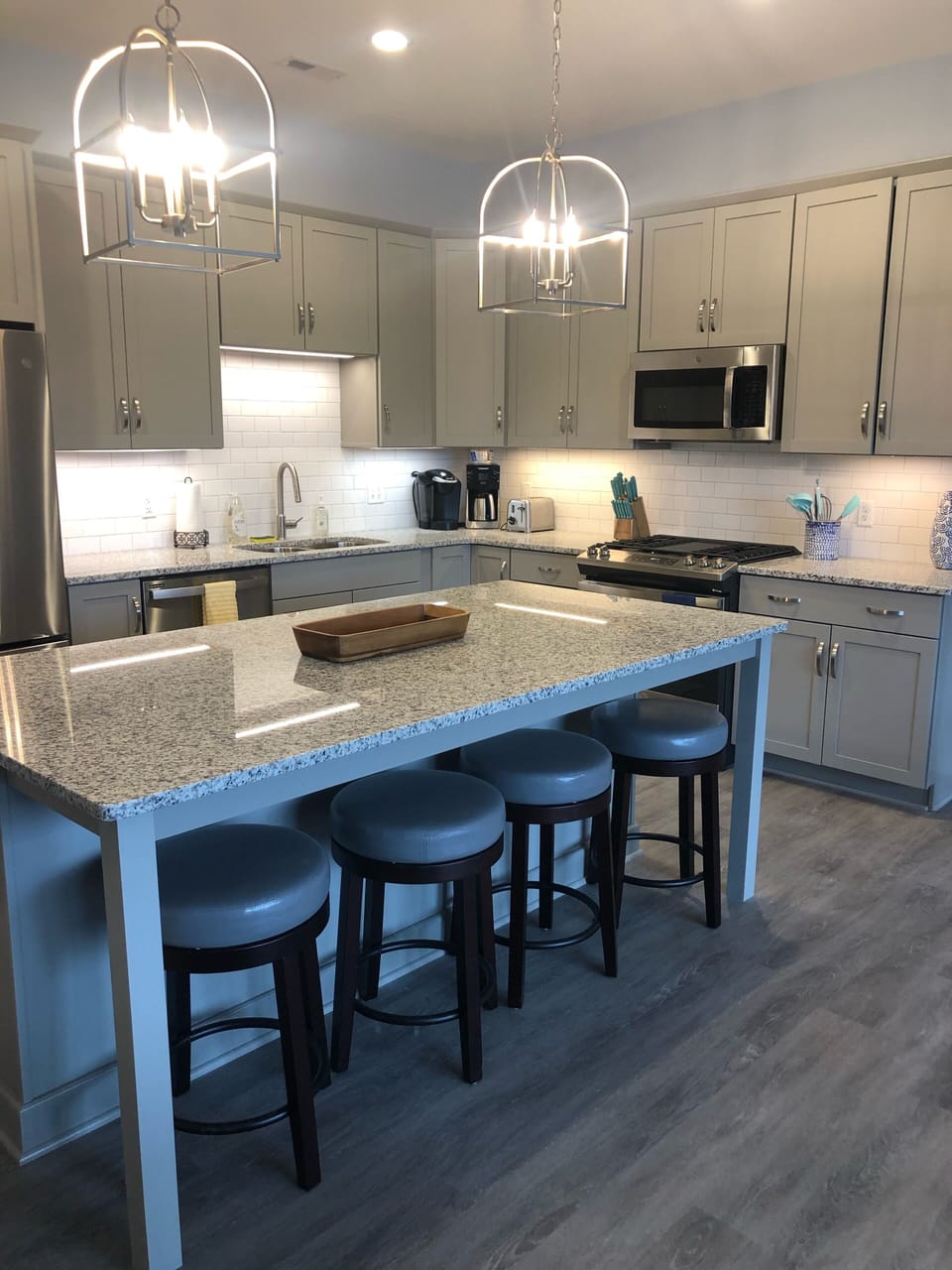 Plenty of space and everything you need to create a wonderful meal!
