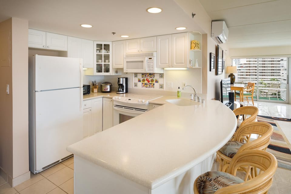 Bar Counter with Granite Countertops