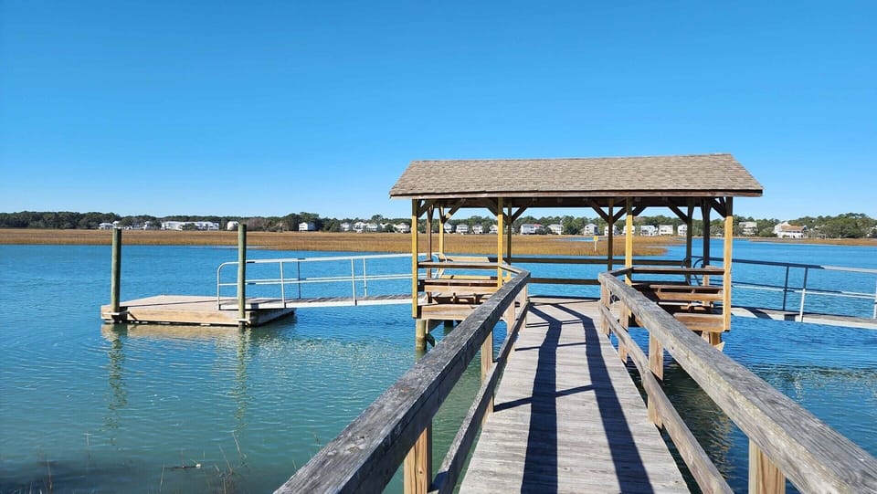 Shared Dock on Saltwater Creek