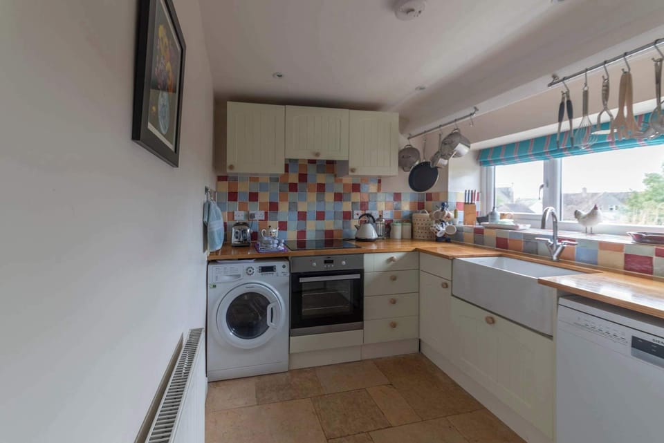 A well equipped kitchen