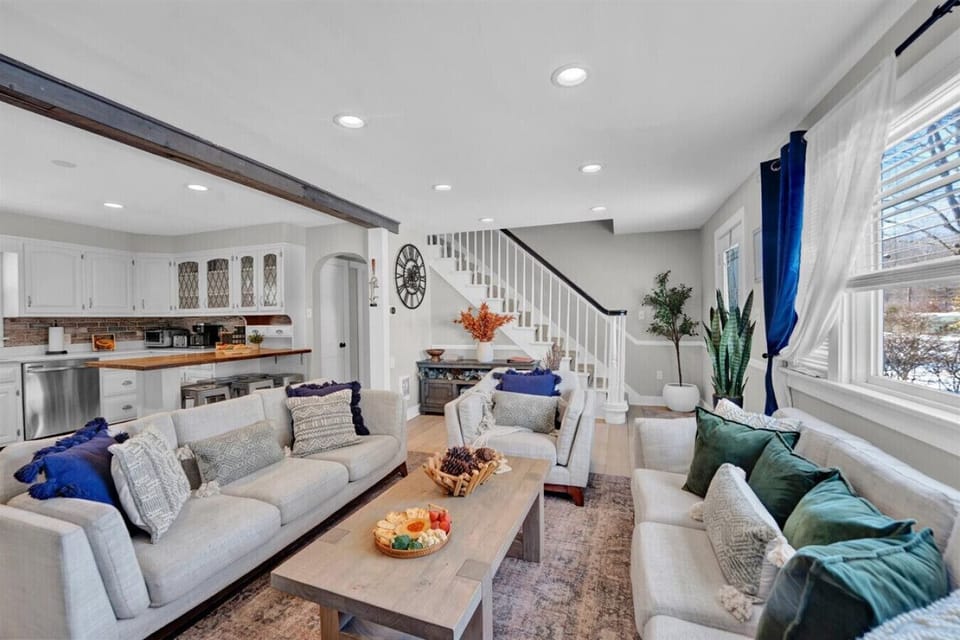 Welcome to our cozy living room—unwind, relax, and make yourself at home!