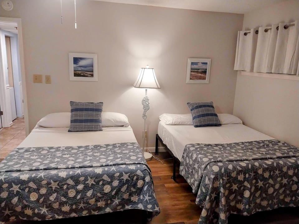 Bedroom 3 with two double beds