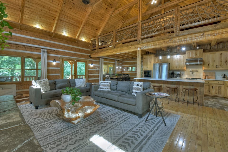 Great Room, Kitchen, & Game Loft