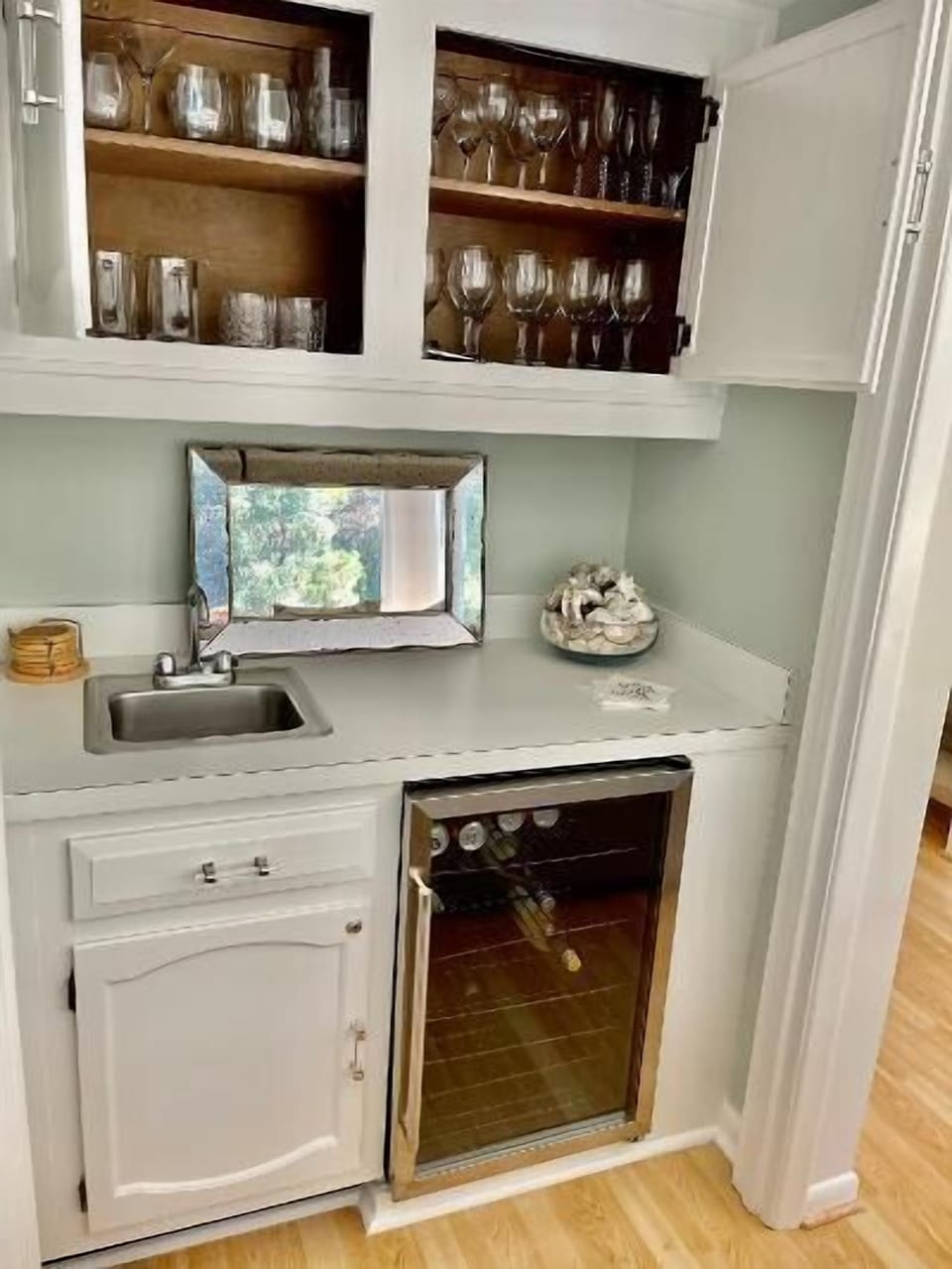 Fully equipped you bring your own beverage and your are set to go.