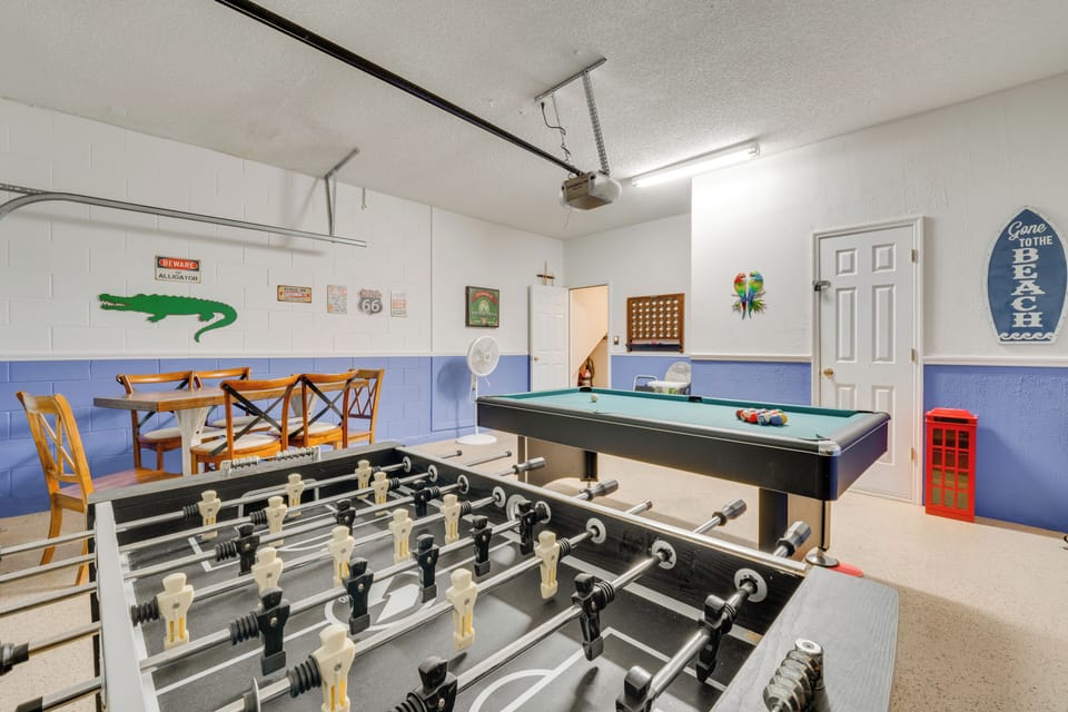 Game Room | Foosball | Pool Table | Connect Four