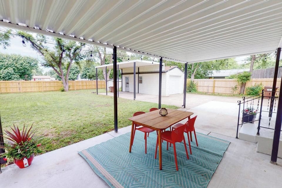 Covered Back Patio