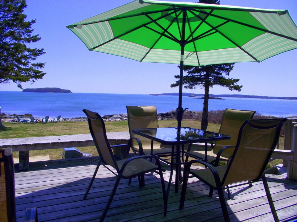 Sit, Eat and Relax In the Cool Ocean Breeze !