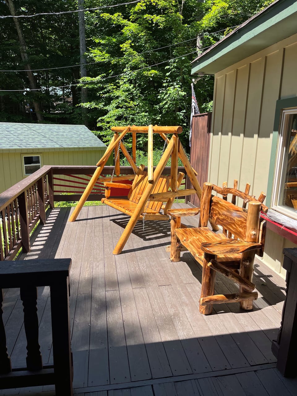 Front deck 
