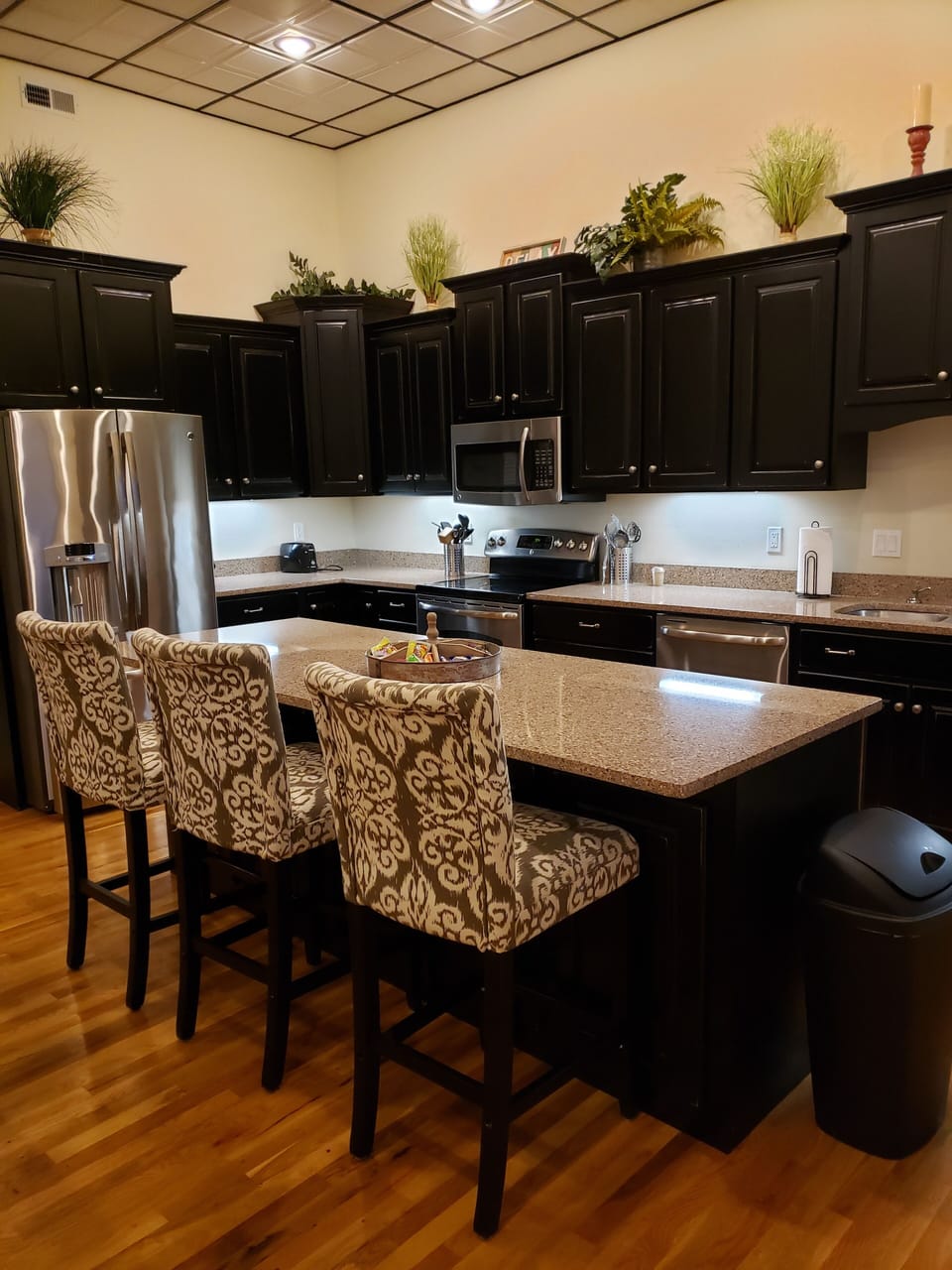 High ceilings and plenty of lighting throughout Condo.