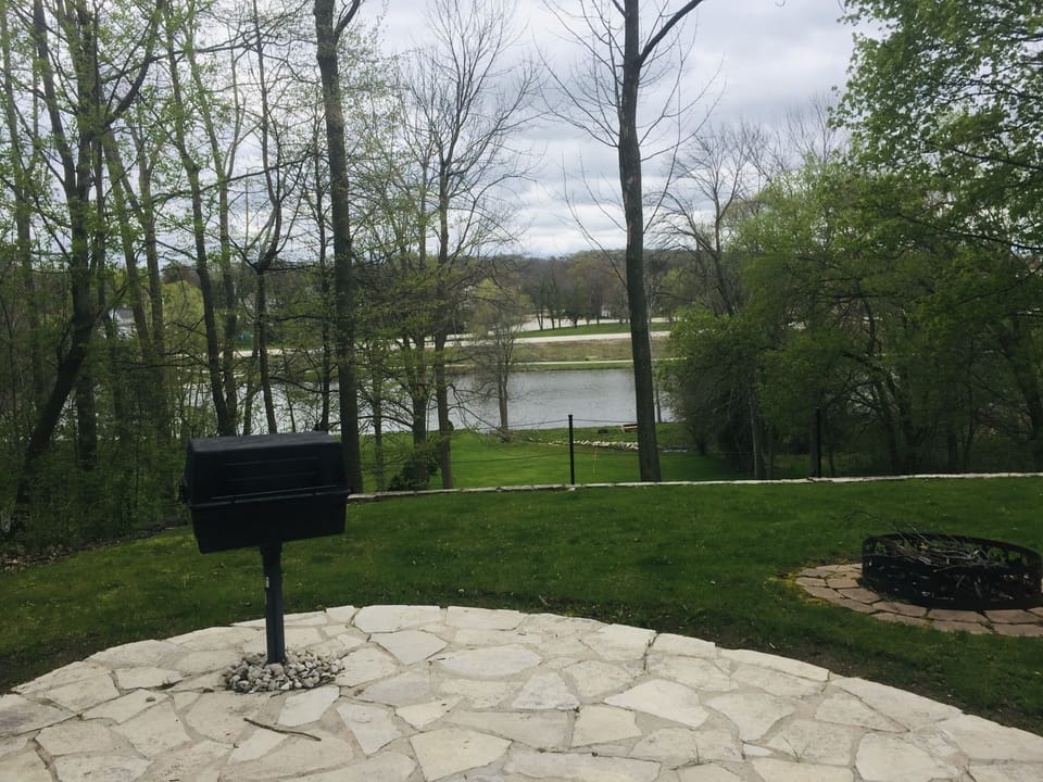 Riverview from patio area