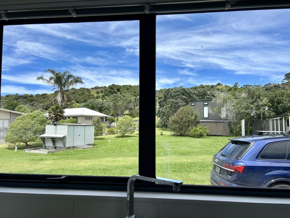 View from kitchen window