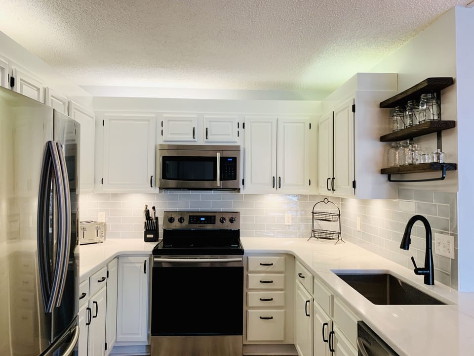 New Stainless Steel appliances