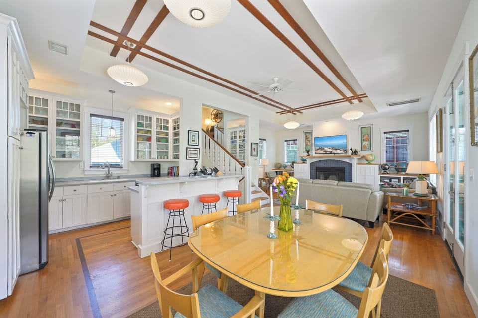 DINING ALTERNATE VIEW NEXT TO FULLY EQUIPPED KITCHEN
