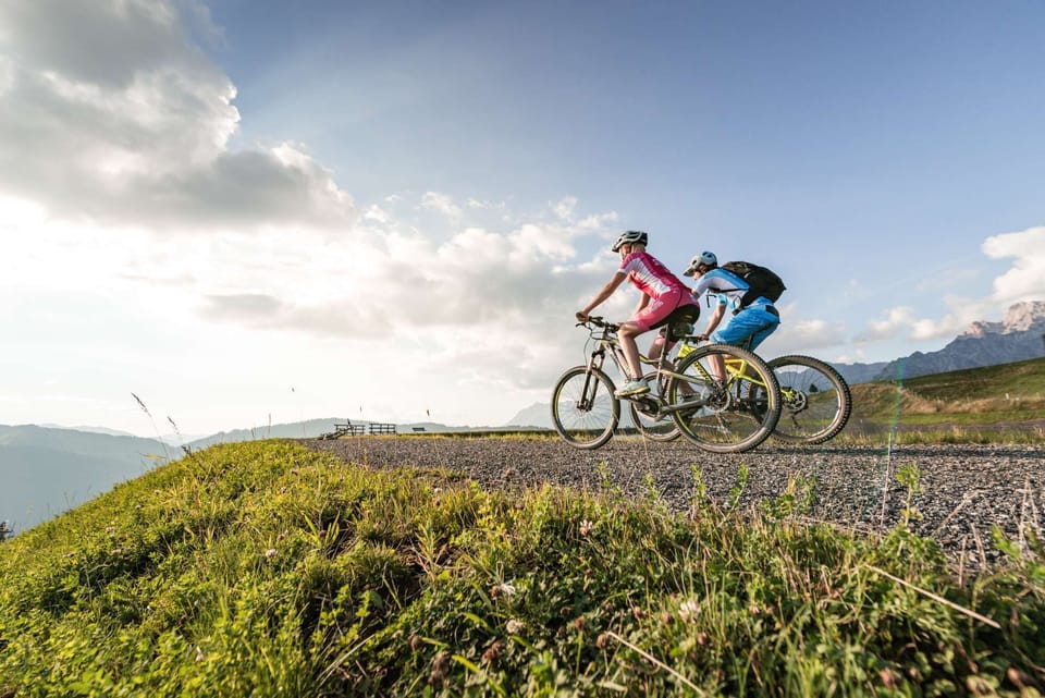 Mountain biking and ebiking