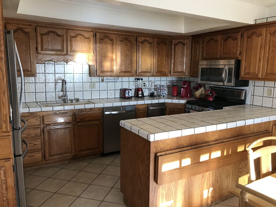Kitchen area.