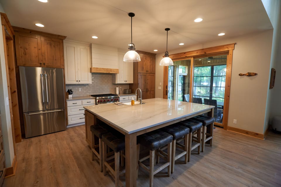 Kitchen and Patio