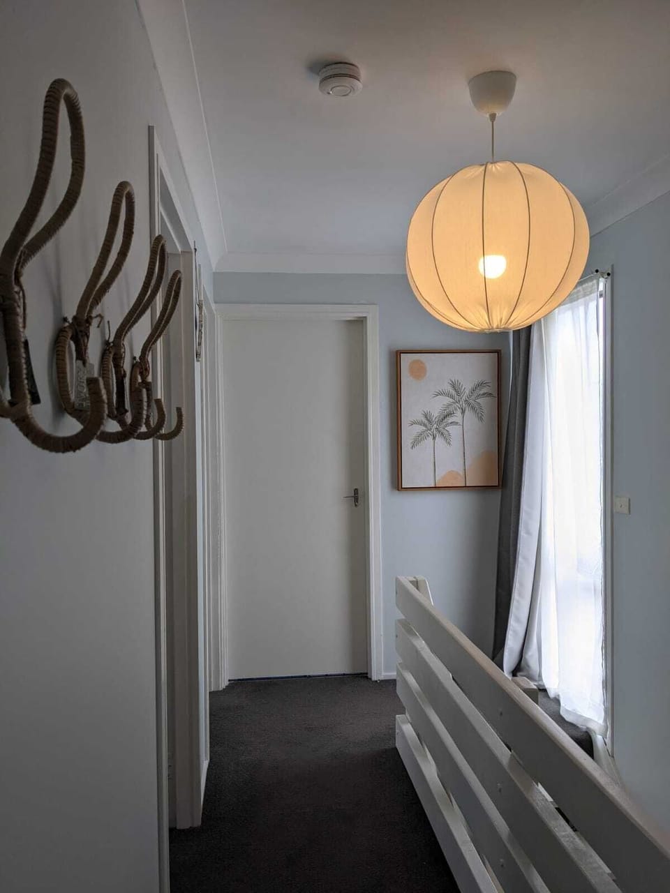 Hallway to the bathroom
