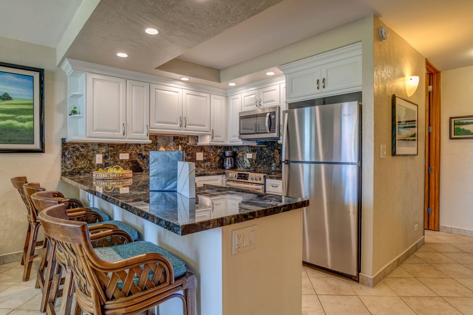 Remodeled kitchen