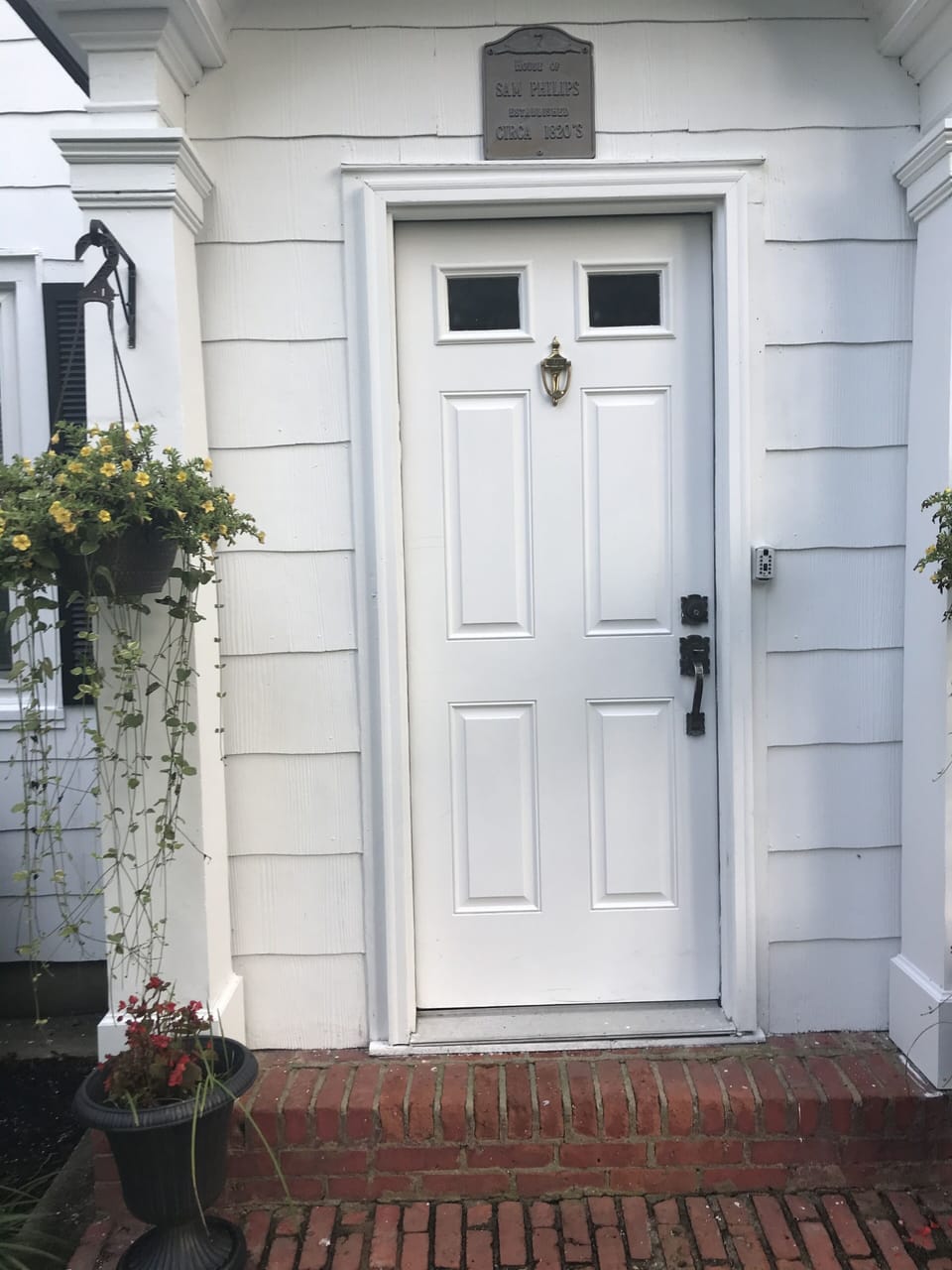 The entrance to your unit.