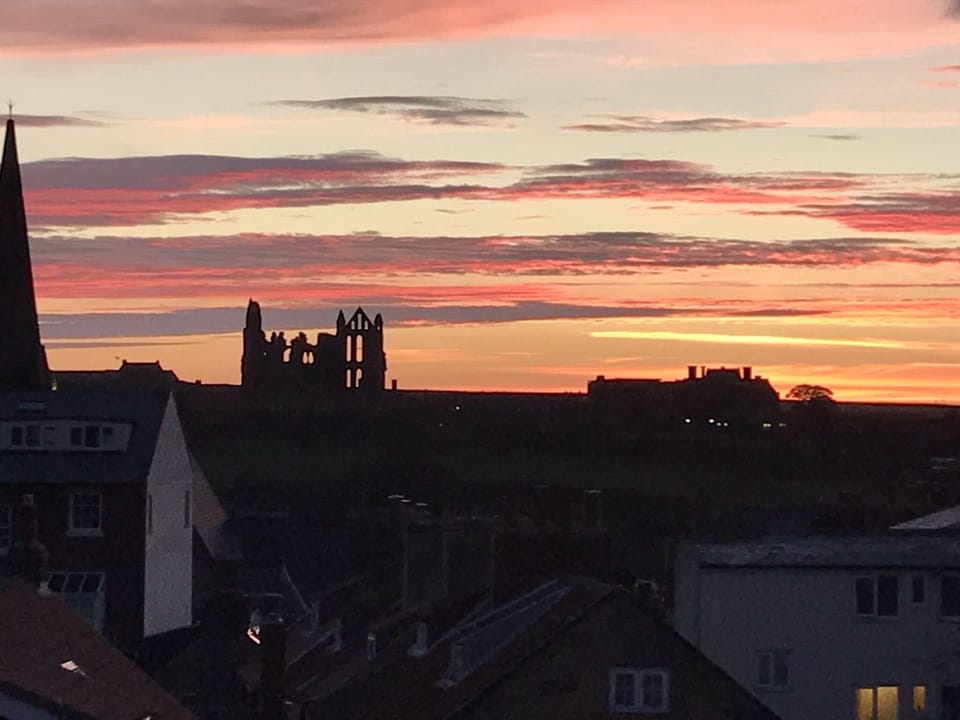 view from the bedroom window