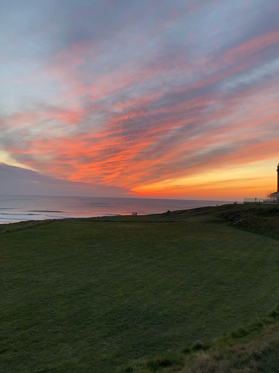 Sunset over the Headland