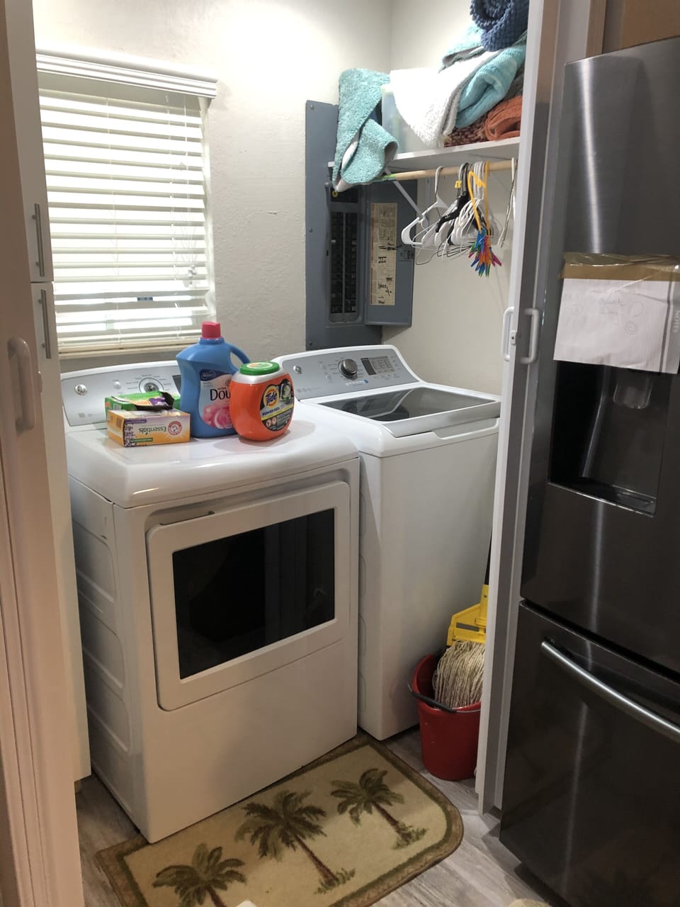 Washer and dryer 