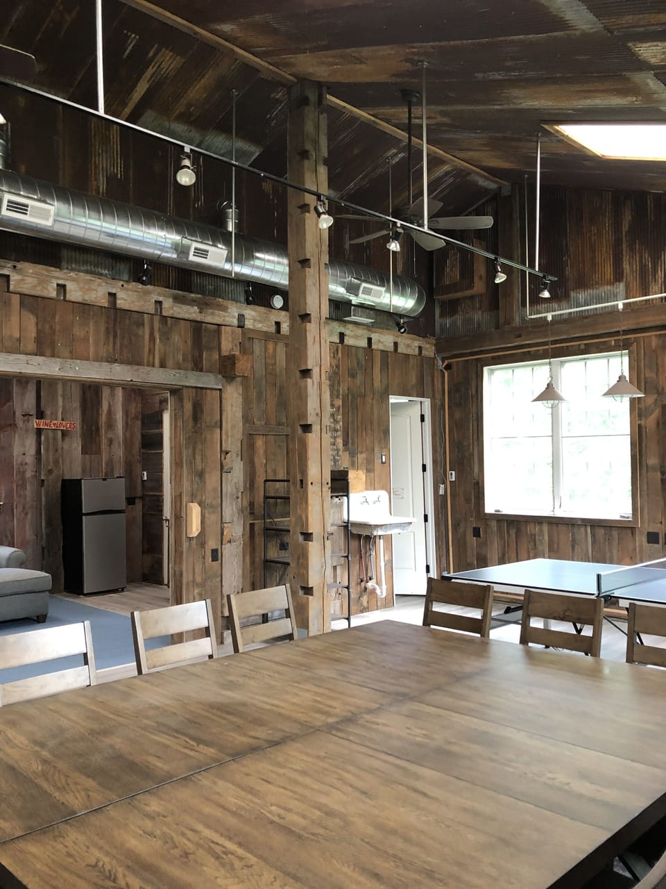 Inside art studio, view number two