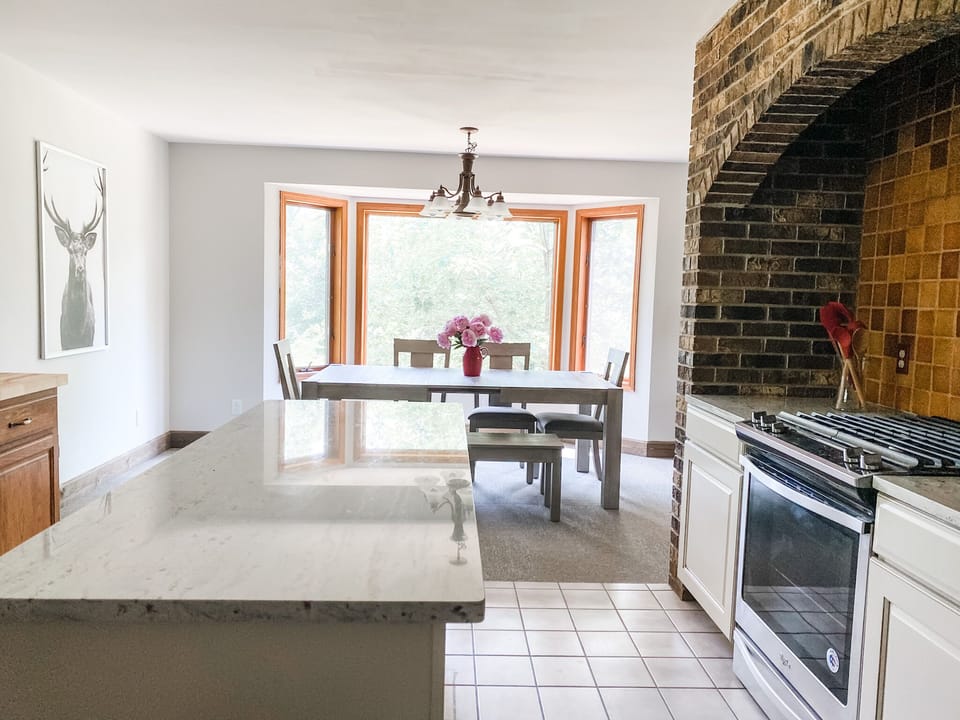 Caspian House Kitchen area