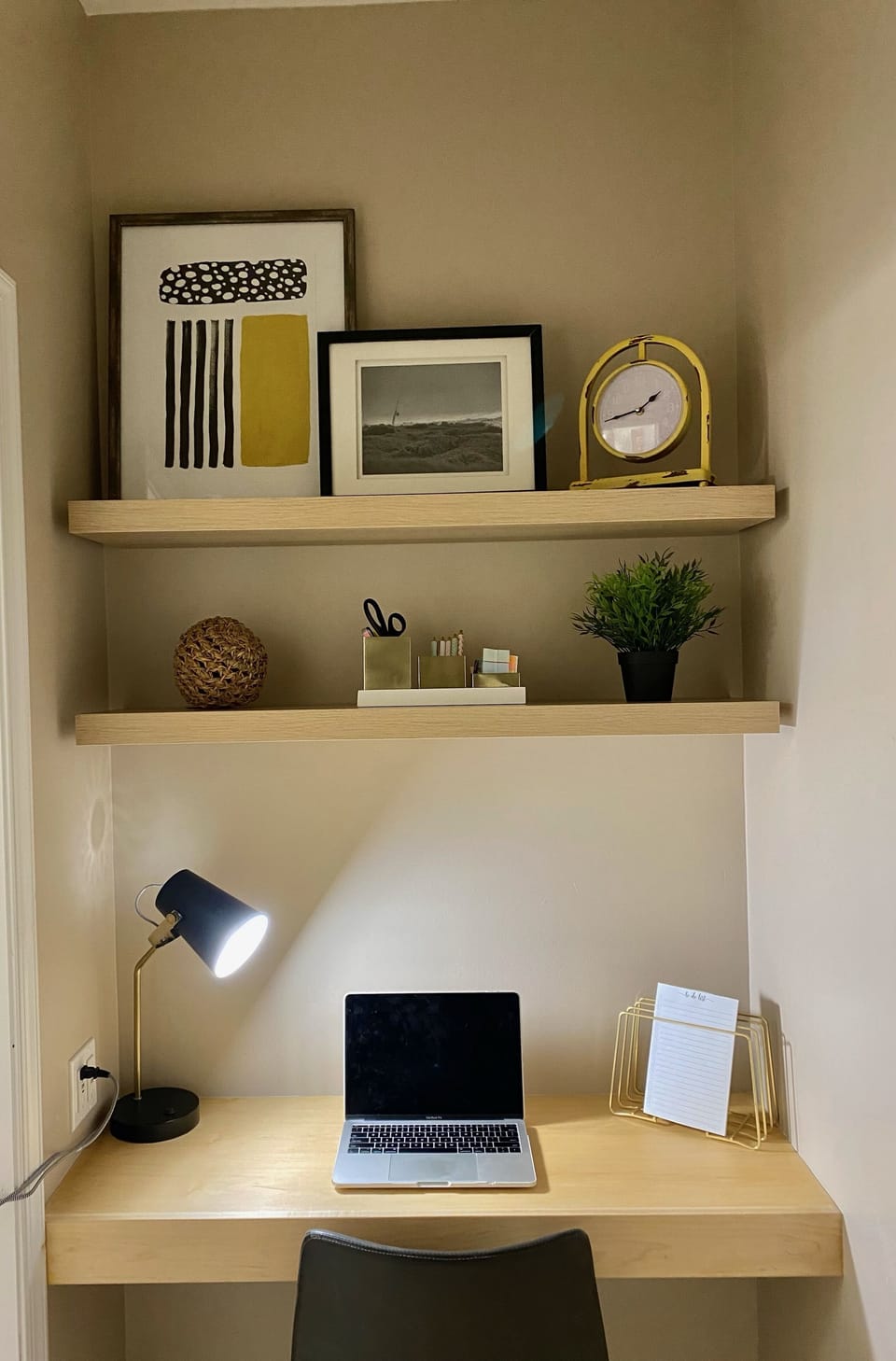 Work Space (Laptop not included)