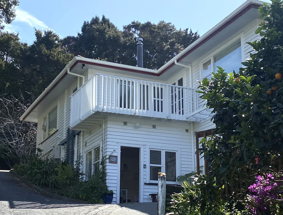 The Studio is situated below the main building